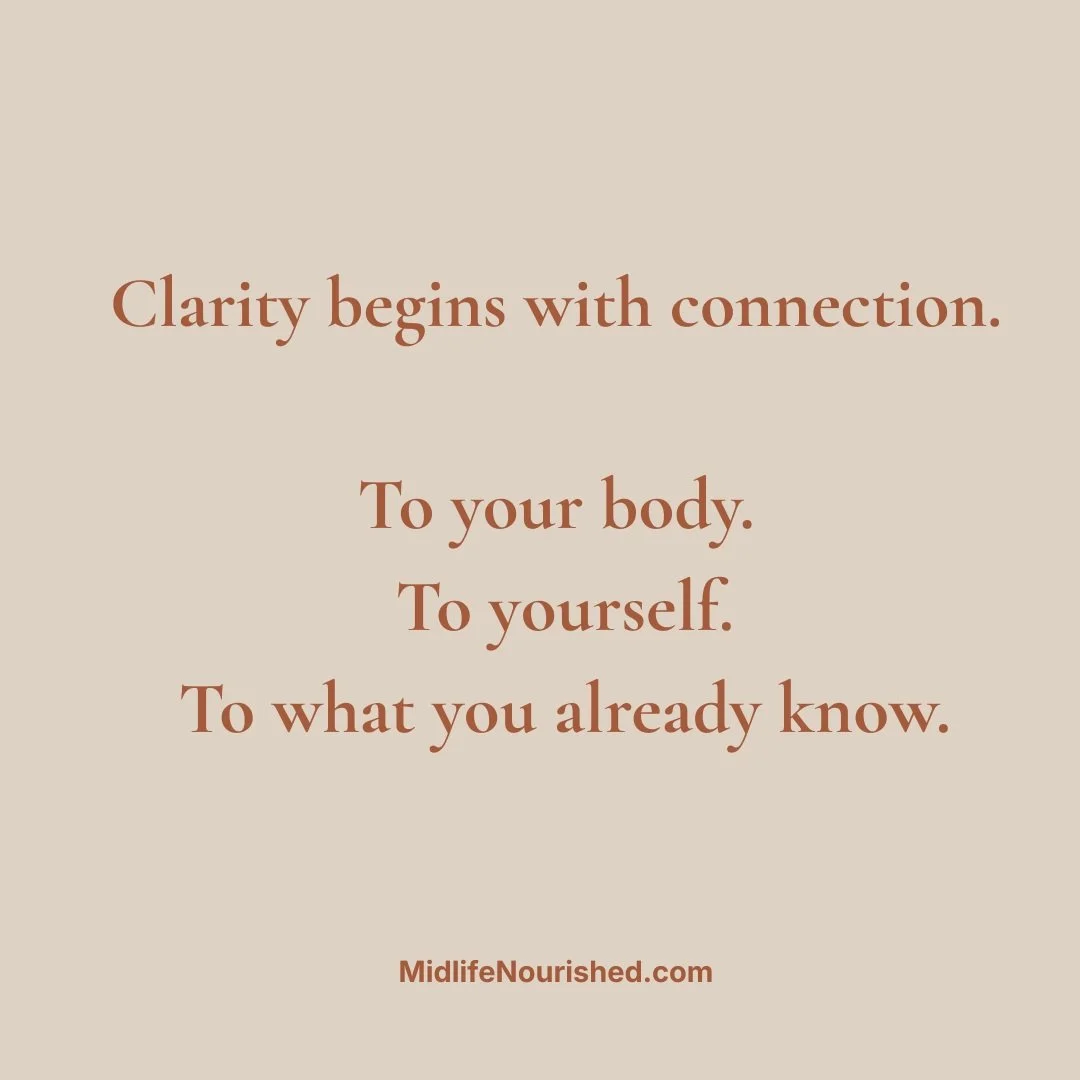 This is one of the things I value most about coaching.

It isn't always about someone giving you an answer.

Often, it's having a place to step outside the momentum of everyday life long enough to see what's actually happening.

To say the thing out 