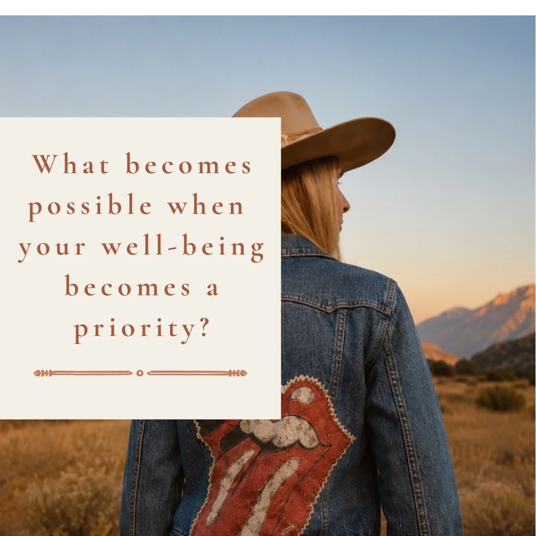 You feel more grounded.

You have more energy and capacity.

You feel more connected to yourself.

You become more aware of what you need.

You feel more connected to your own inner guidance.

You begin making choices that reflect what matters to you