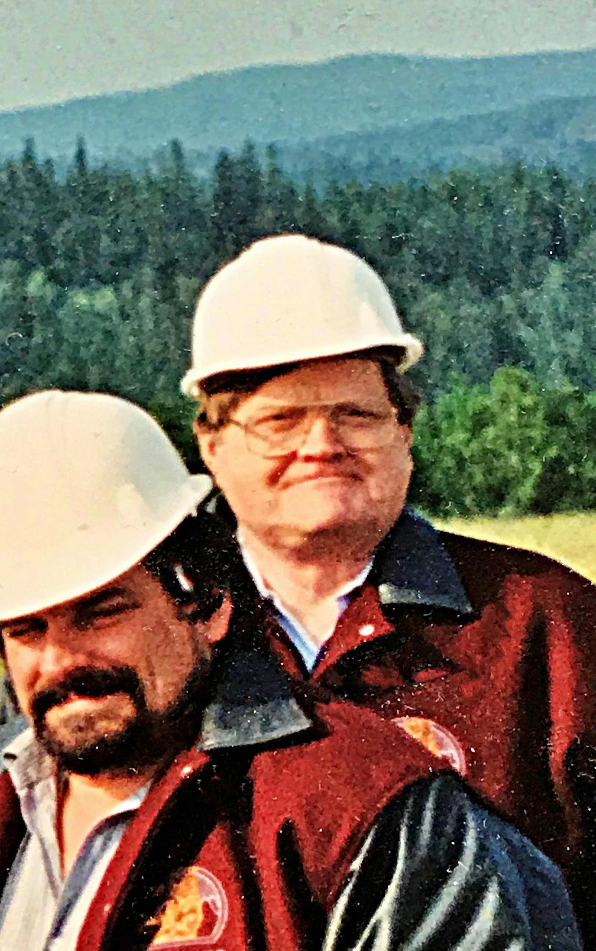 Ralph in hard hat, mining in the Yukon