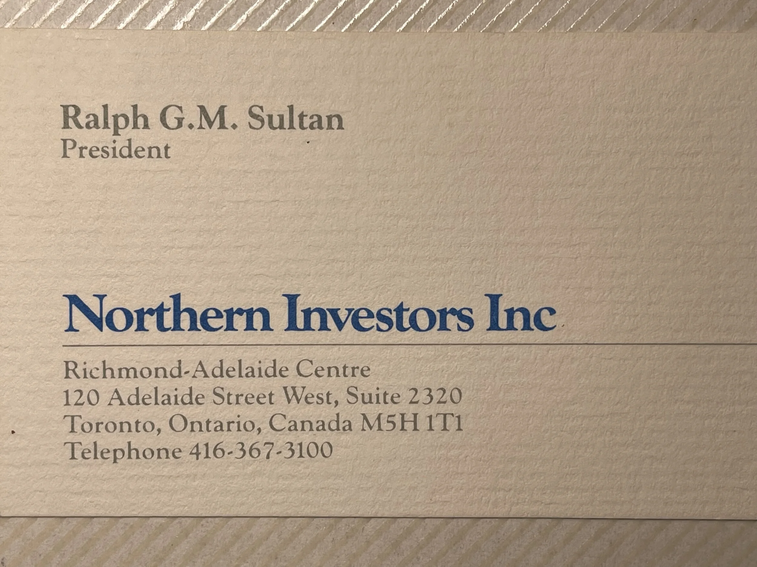 Ralph goes into wealth management, makes money for clients but not himself, 1989
