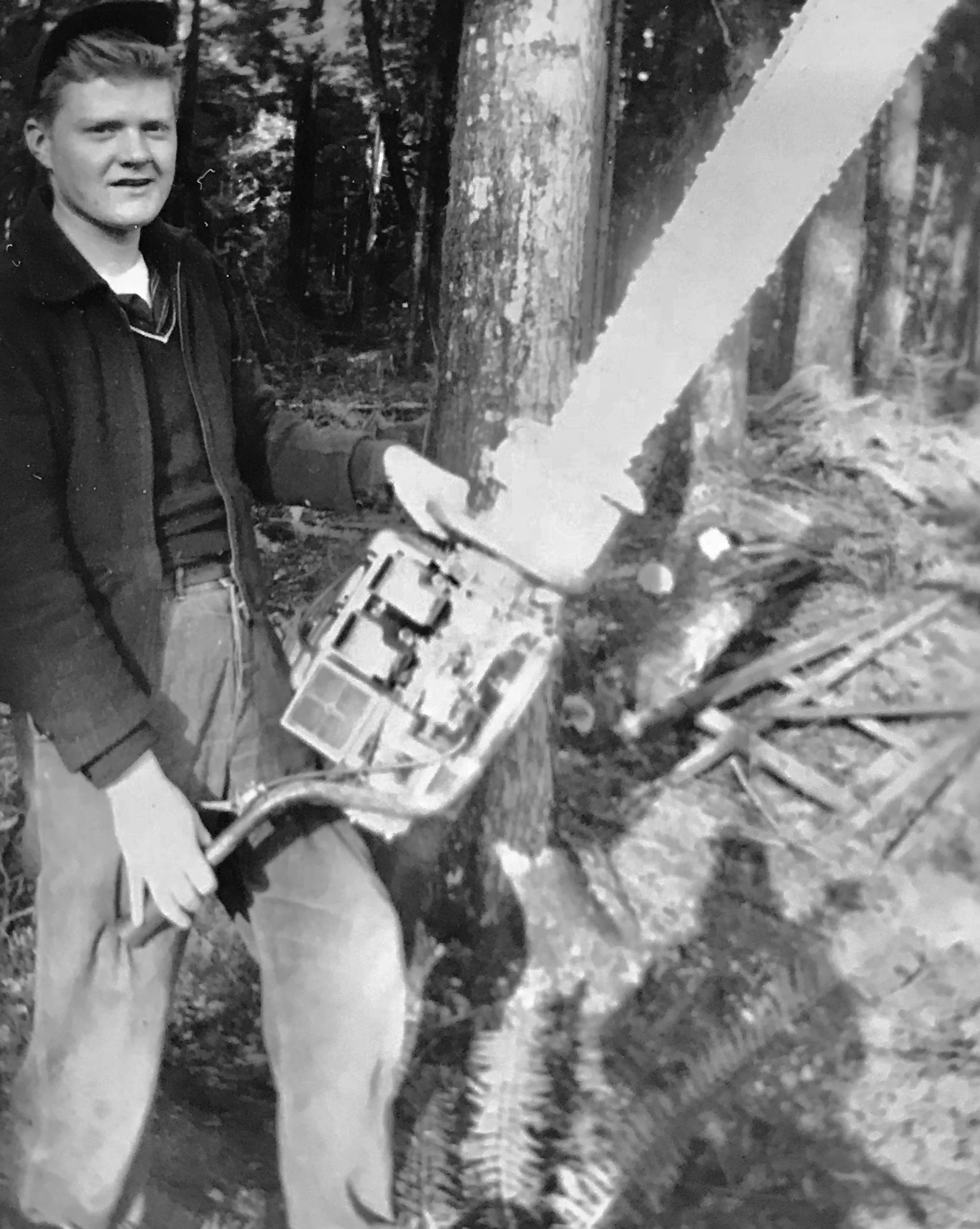 Ralph in the logging industry