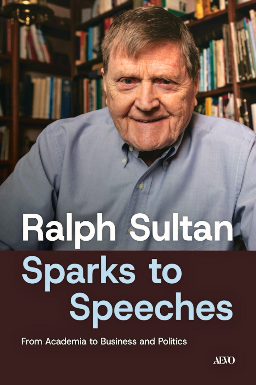 Cover of Sparks to Speeches by Ralph Sultan, University of Toronto Press.