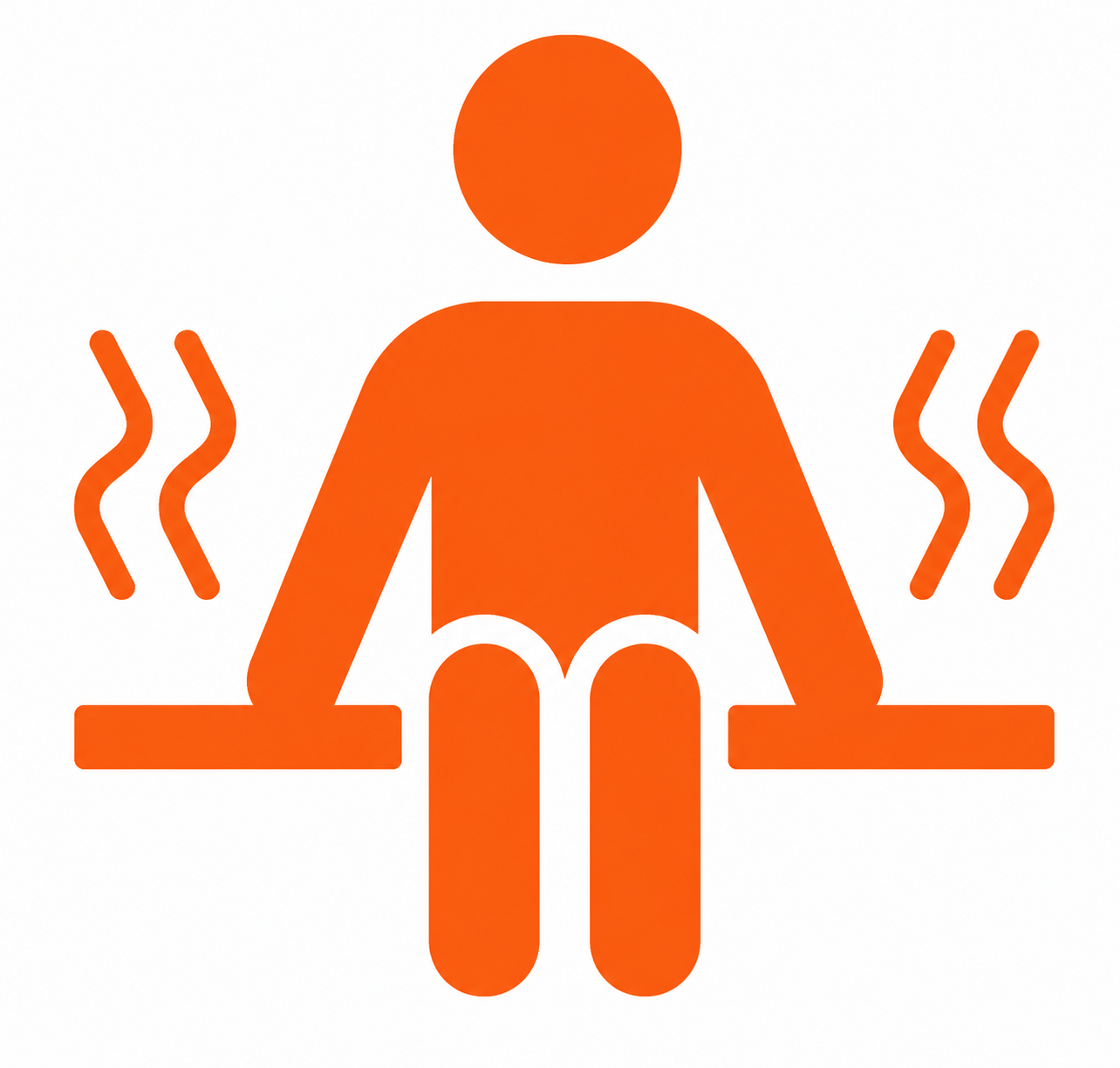 person sauna icon