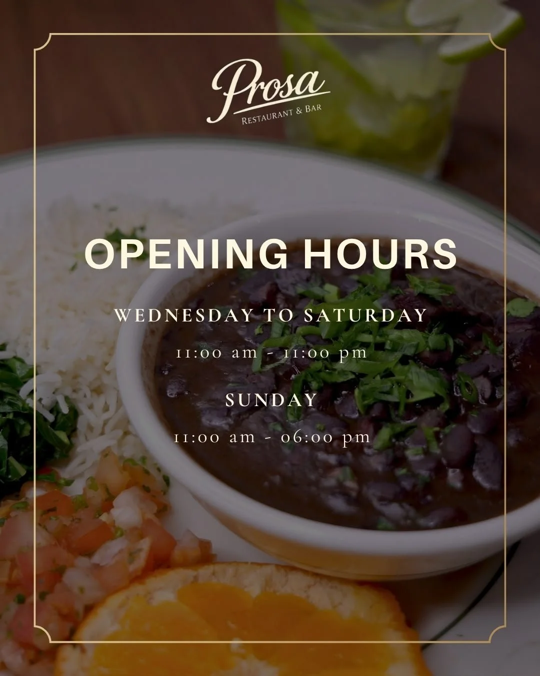 Prosa Restaurant and Bar Best Brazilian Restaurant in Melbourne