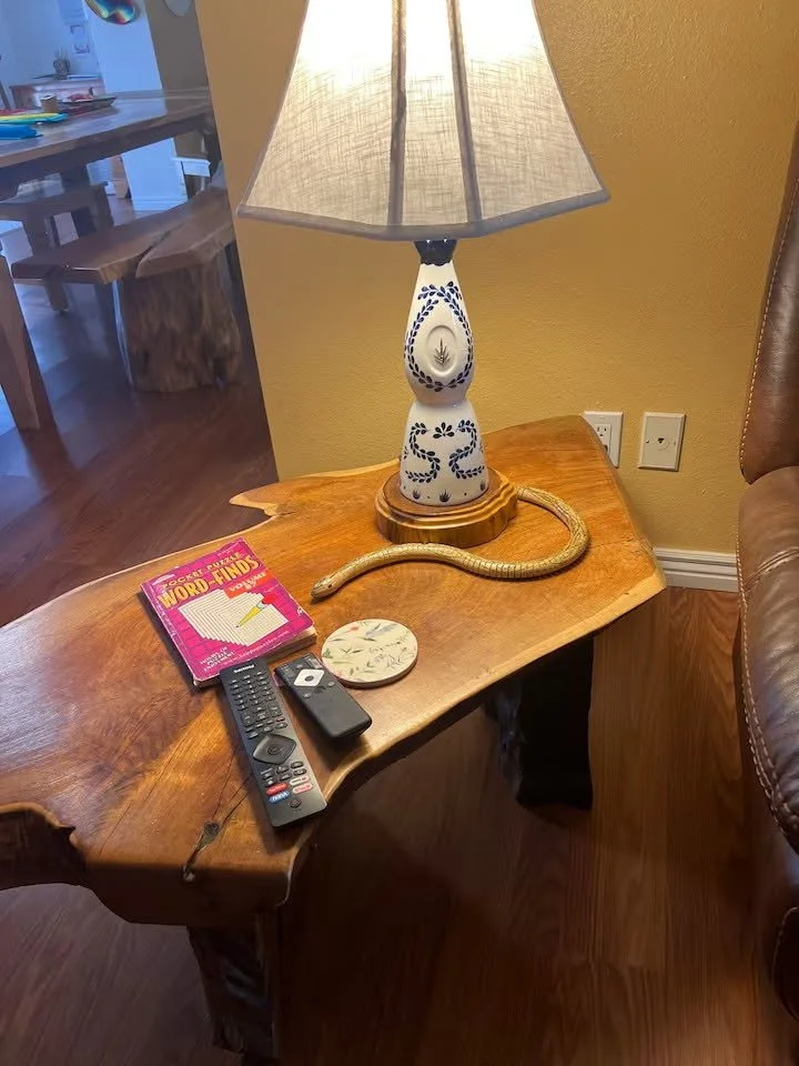 live edge table