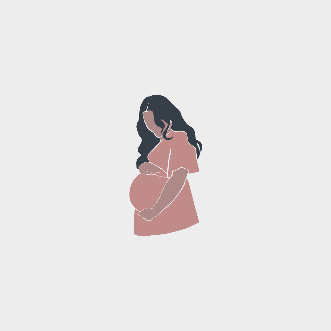 pregnant mother drawing