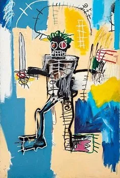 Jean-Michel Basquiate, Warrior, 1982