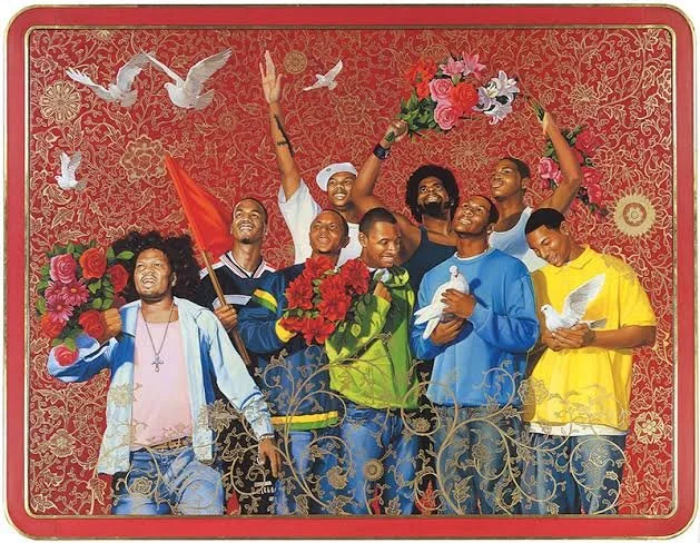 Kehinde Wiley, We Love Peace, 2007