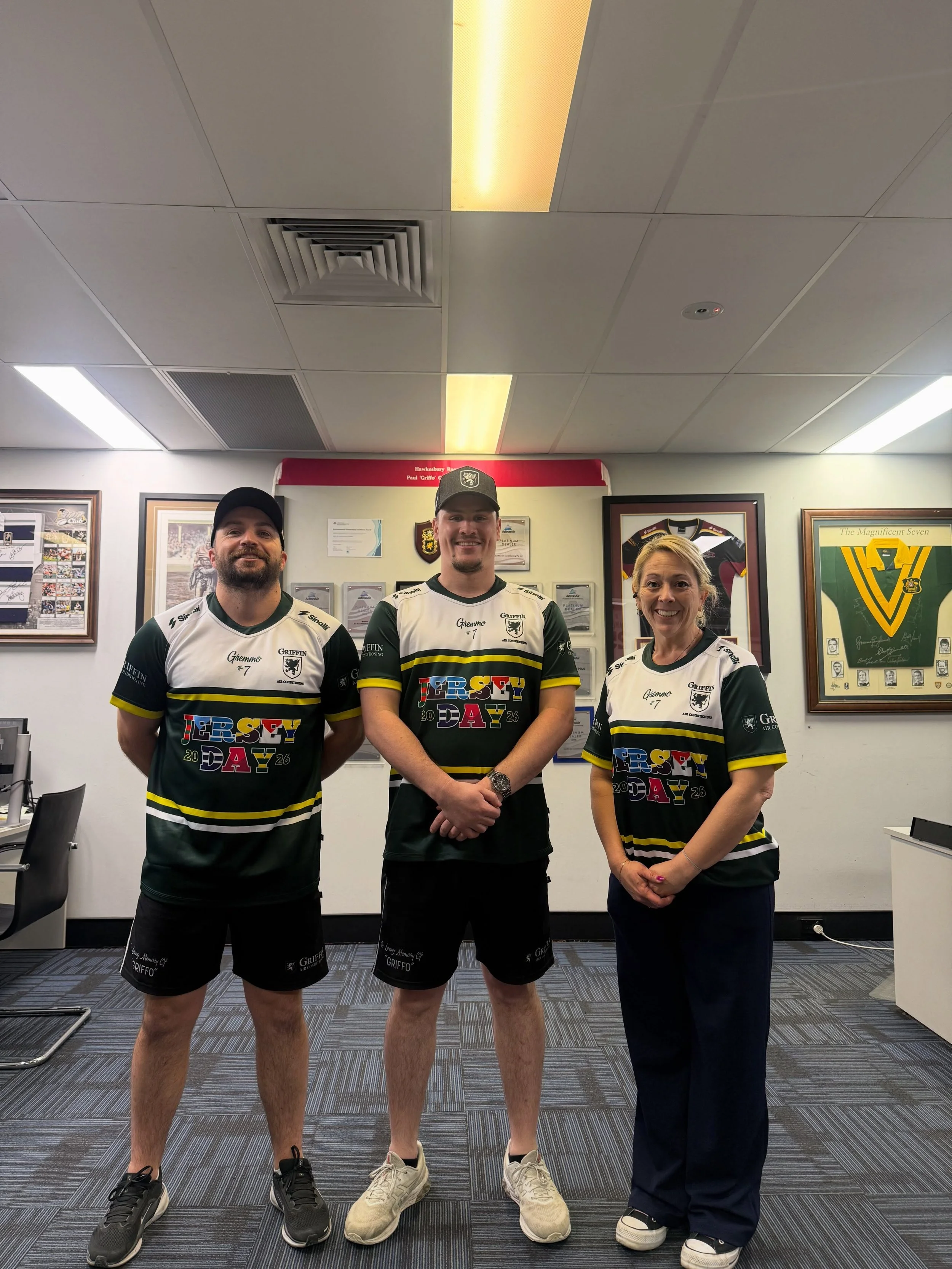 Today our team proudly supported jersey day. Jersey day is about raising awareness and starting the conversation about organ donation. Our founder Paul &ldquo;GRIFFO&rdquo; Griffin, was a supporter of the cause and in his passing saved many lives thr