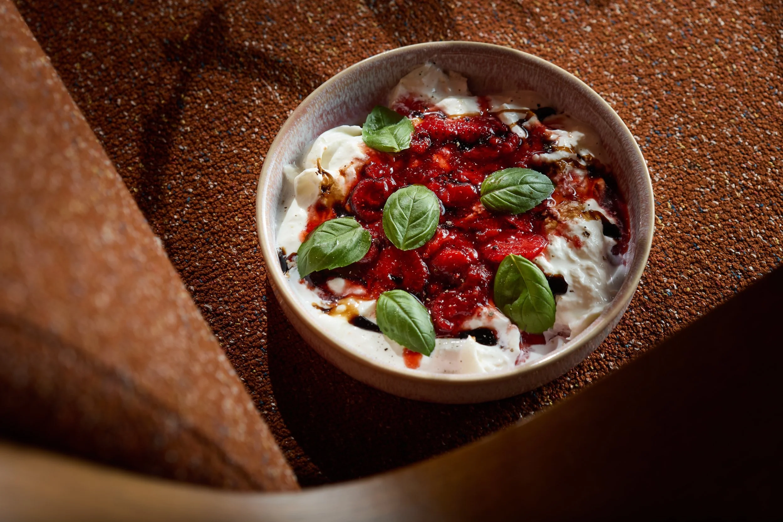 Strawberry Basamic Burrata