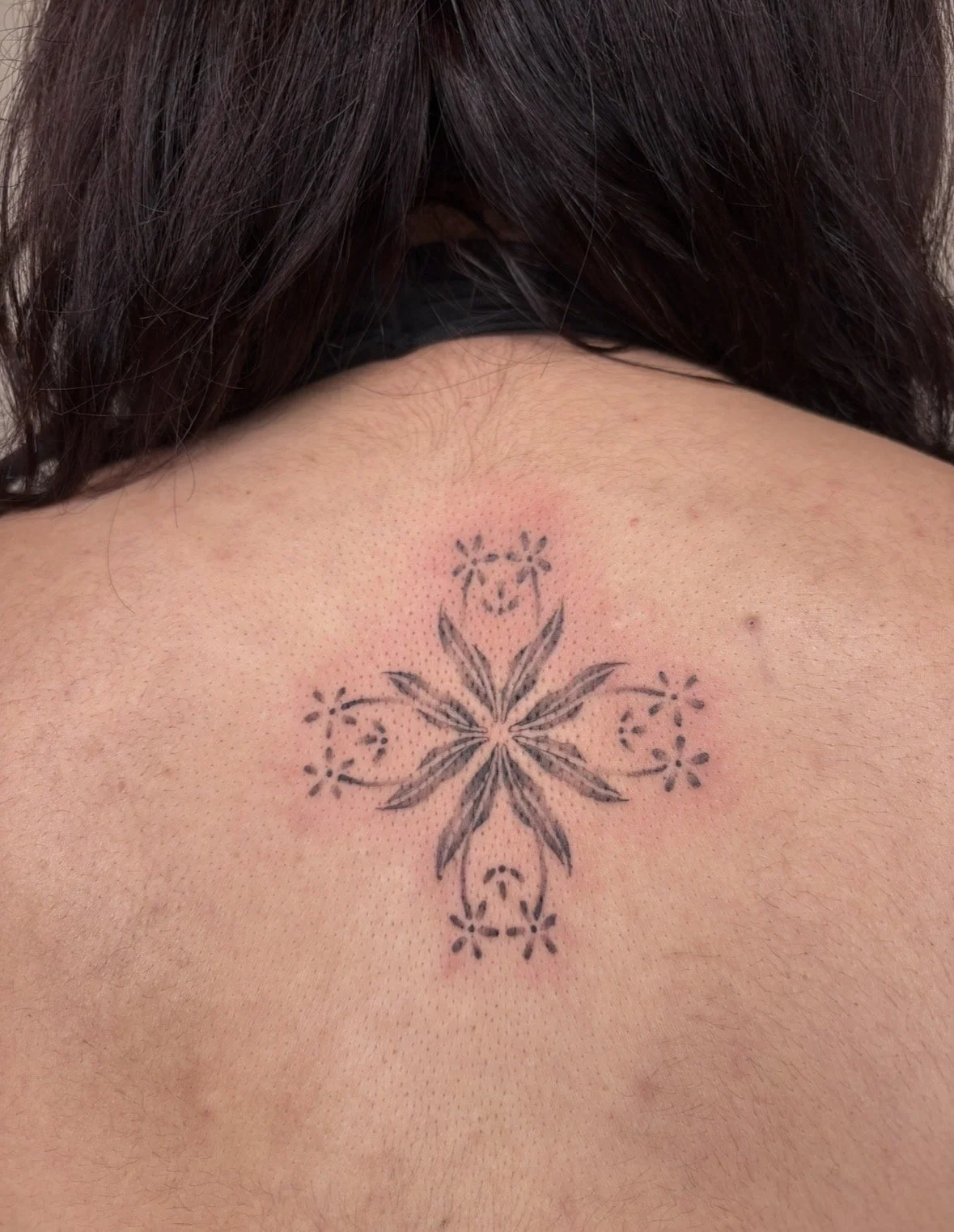 Botanical Ornamental Tattoo
