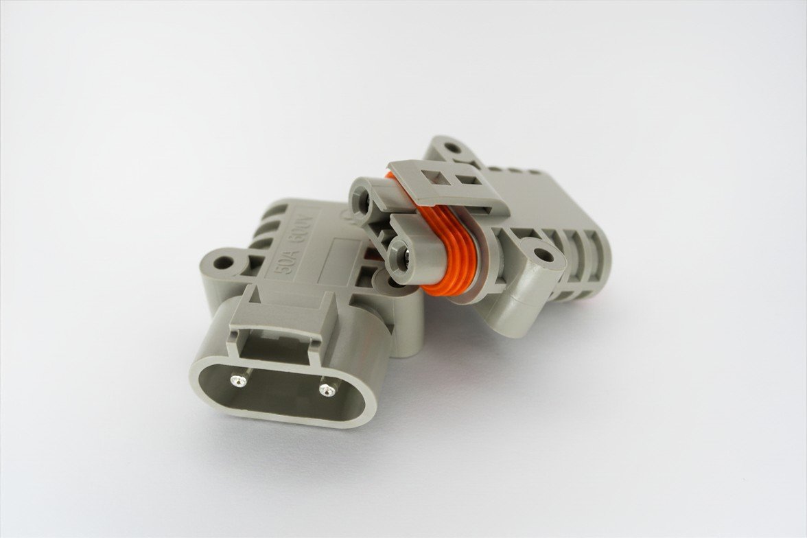 ShoreLock 50A Anderson Style Alternative Plug & Socket Pair - 12V/24V/48V DC Connector