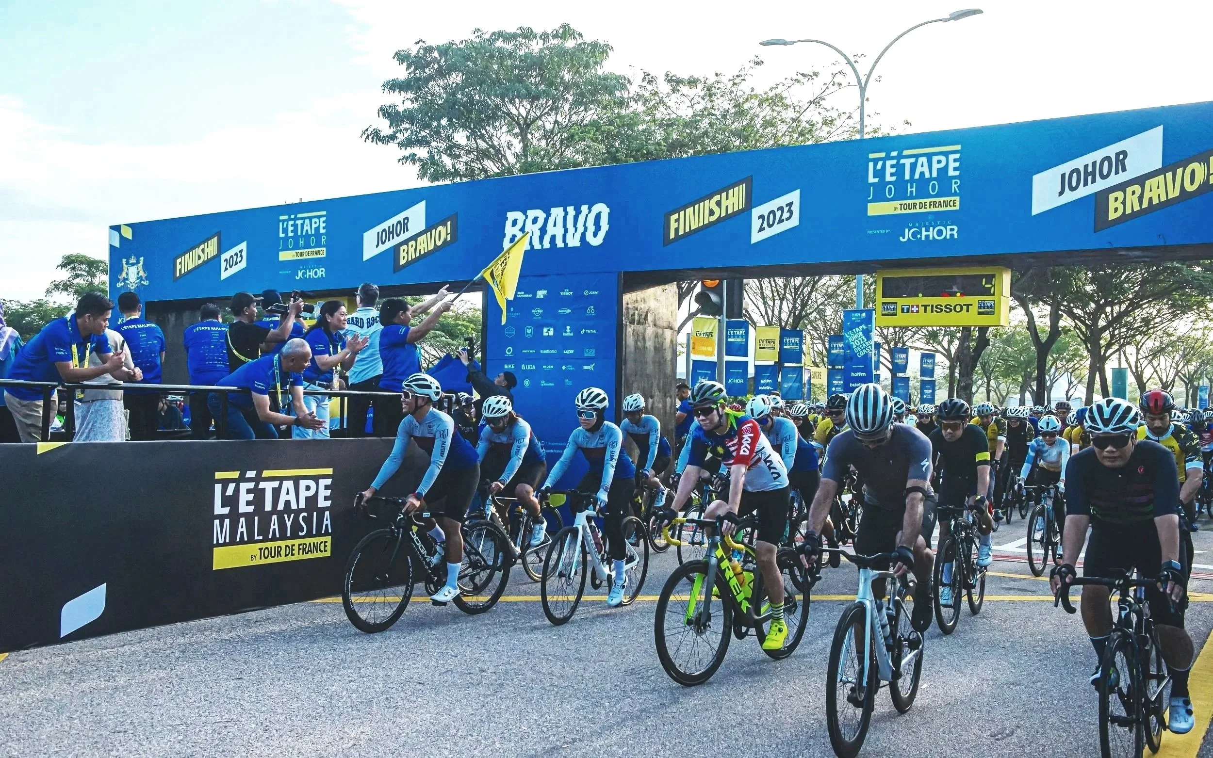 Cycling event photography at L’Étape Malaysia in Desaru Coast