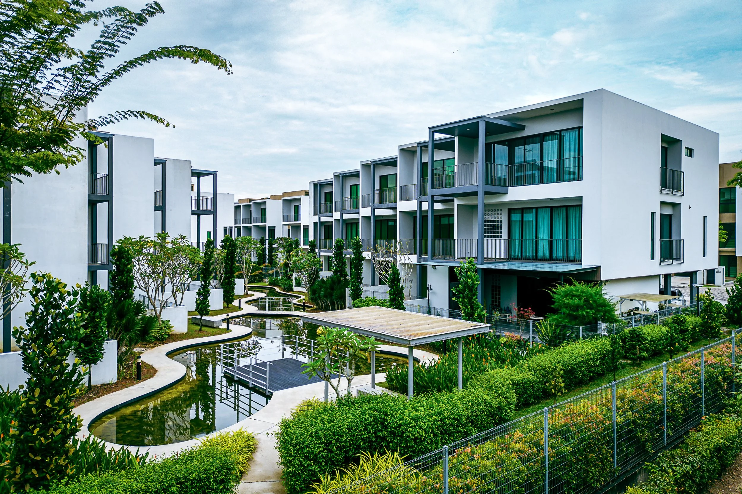 Residential property and landscape photography at Leisure Farm in Johor