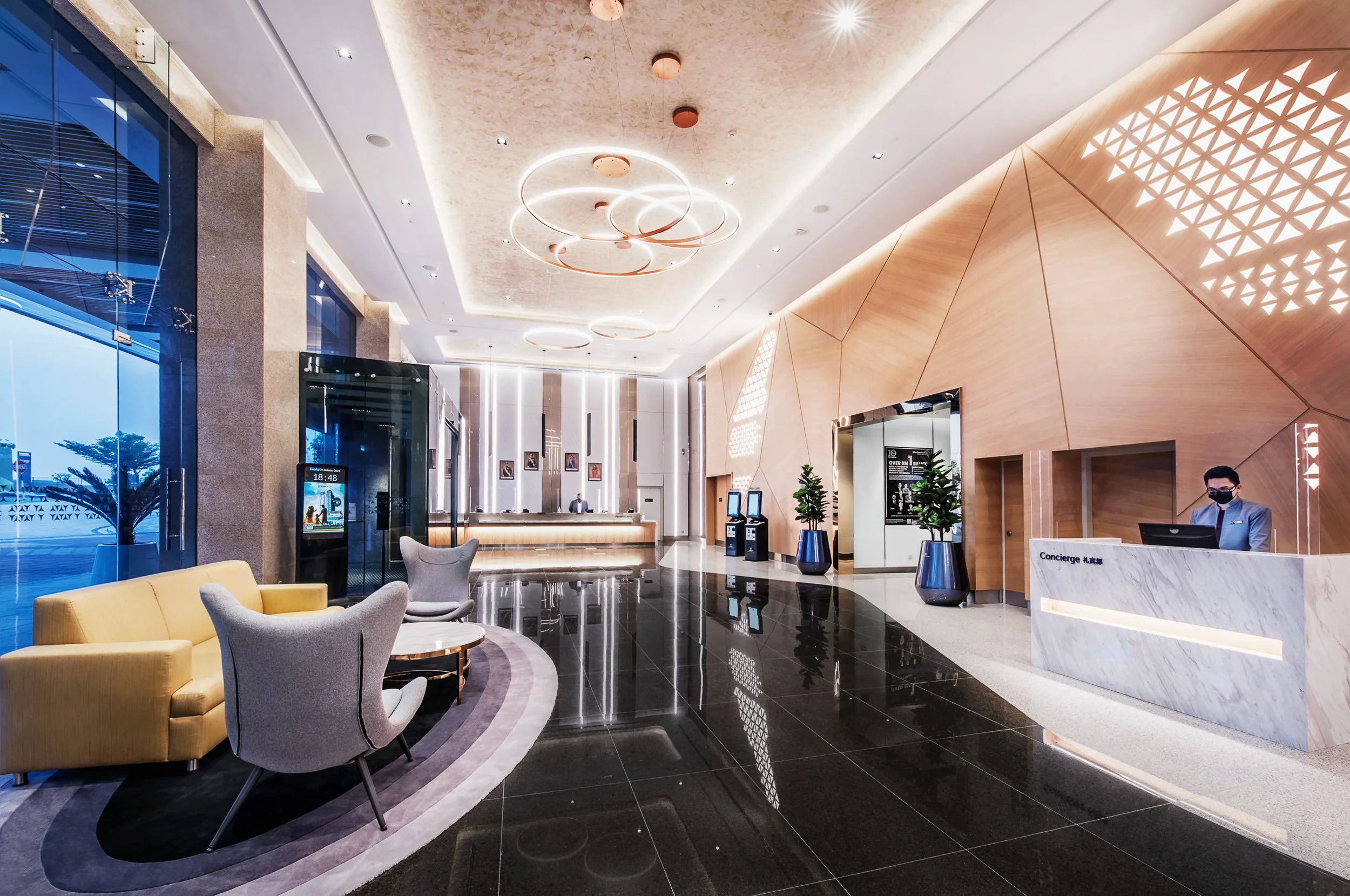 Lobby of Sunway Big Box Hotel, Iskandar Puteri