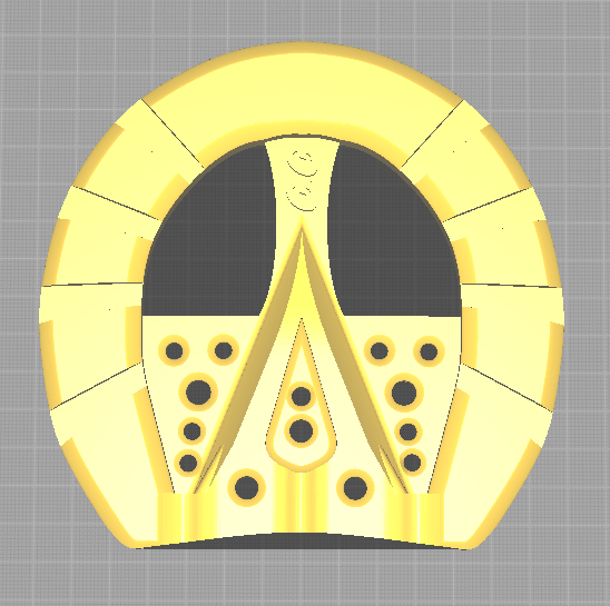 GG front shoe, DIM plate