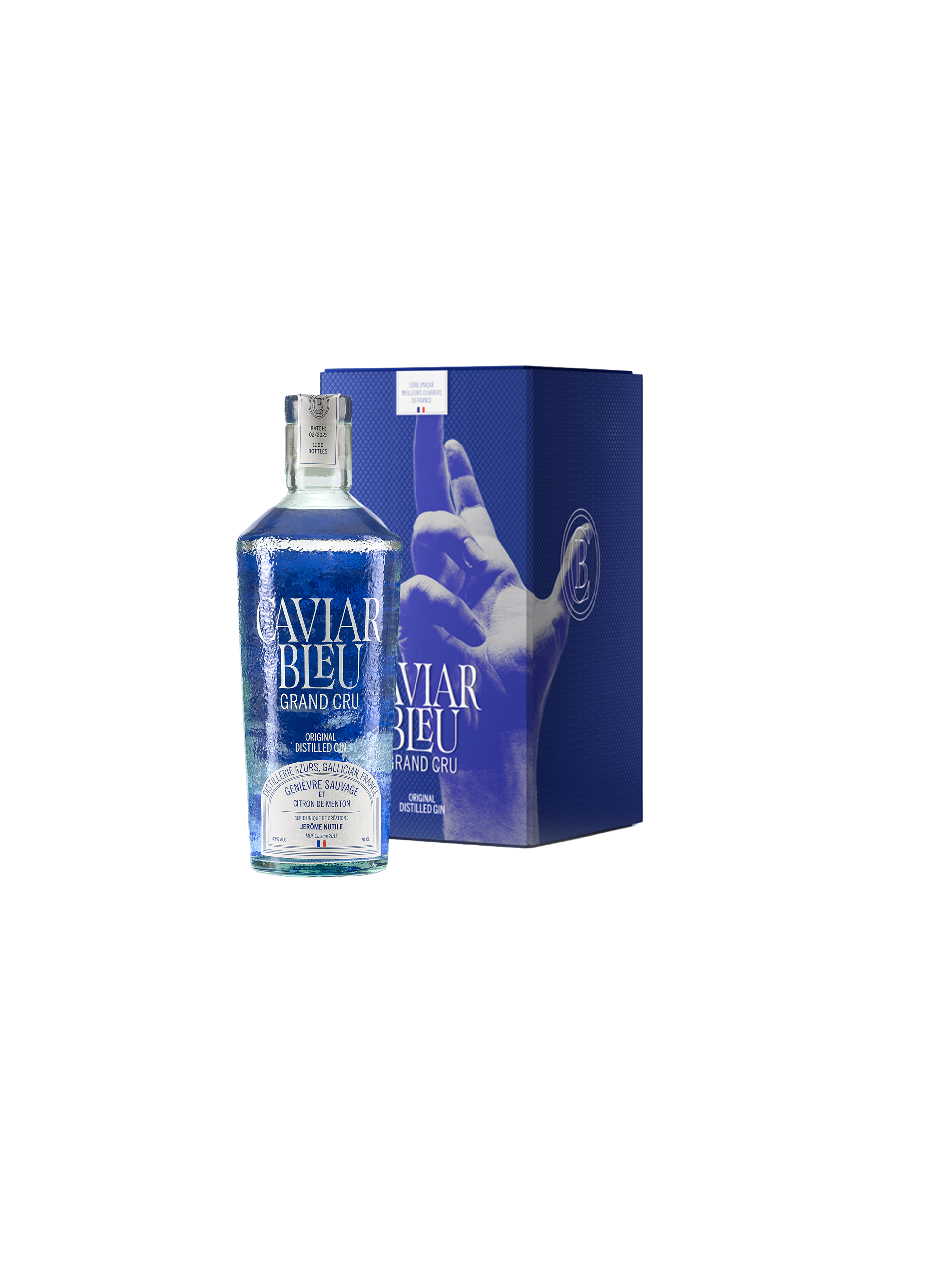 CAVIAR BLEU GRAND CRU — M.O.F JÉRÔME NUTILE  (Coffret inclus)