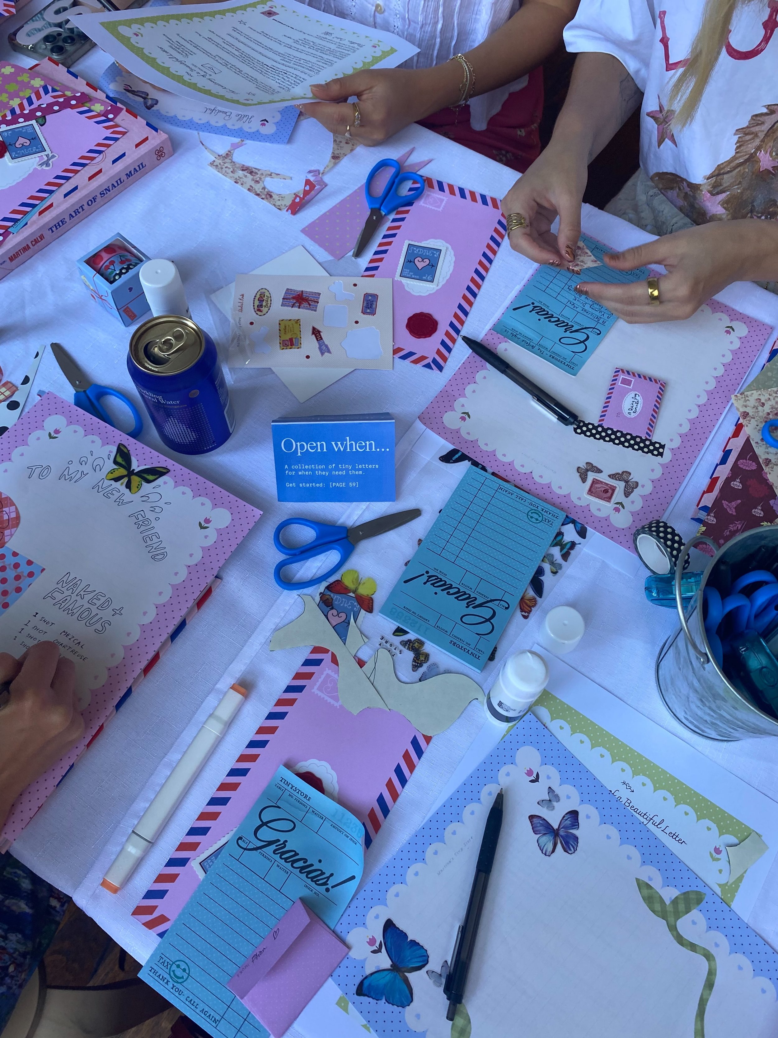 What a craftfull weekend which started with @martinamartian , @copingwithus &amp; @pinterest 💌

Writing letters to strangers 🥹 go to the last slide to read my full letter 🧚🏽&zwj;♂️

Reminder to us all, the day we plant the seeds is not the day we