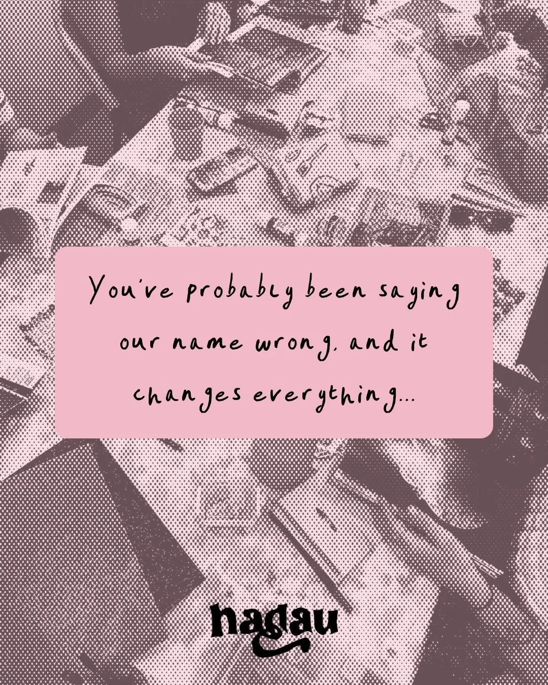 Our name means a lot to us 💚🌱 

So it&rsquo;s important to us that you can say it properly so it carries the impact it&rsquo;s intended to. 

Someone recently told me to change our name because it &lsquo;didn&rsquo;t make sense&rsquo; and the perso