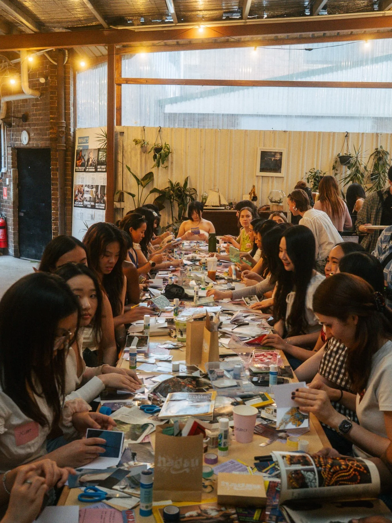 Still not over this magical workshop we facilitated with @designedbywomensyd 🥹💛✨

Seeing so many creative people lean into the power of zines to explore their identities was something dreams are made of 😭

I will never get over how lucky I feel wh