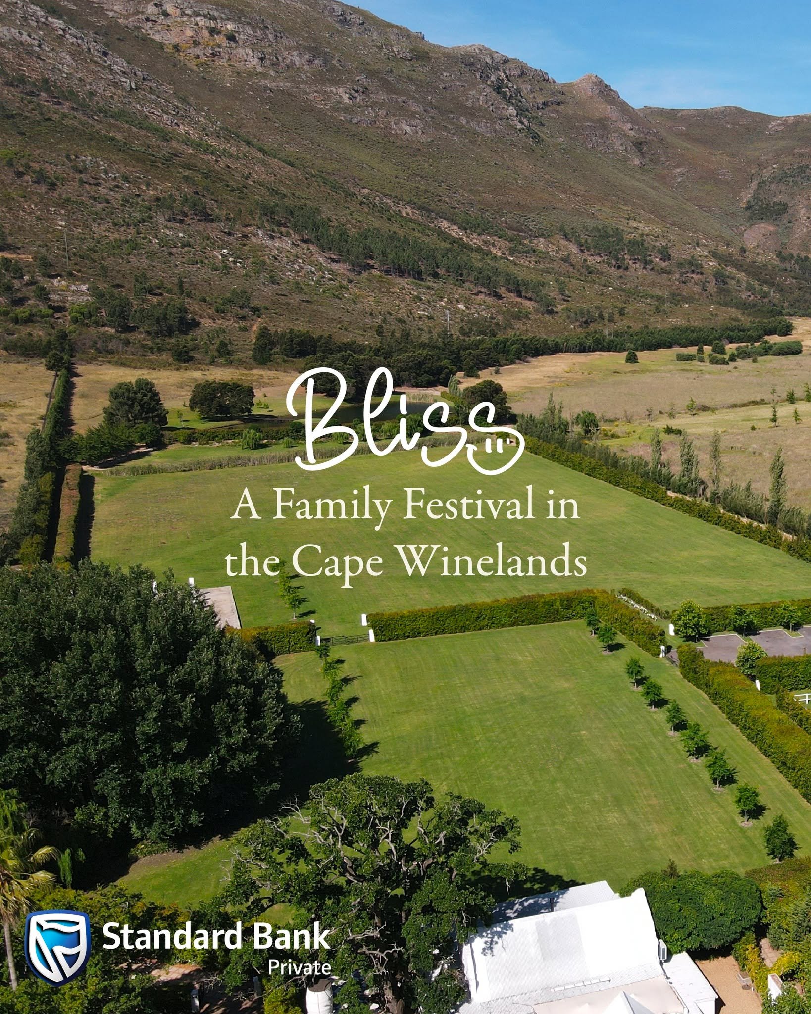 This is where we&rsquo;ll find our Bliss📍

Right at the foot of the Franschhoek mountains, La Paris Estate is setting the scene for one unforgettable day of music, movement and pure festival fun.

Dancing on the lawns, music in the air, mountains al