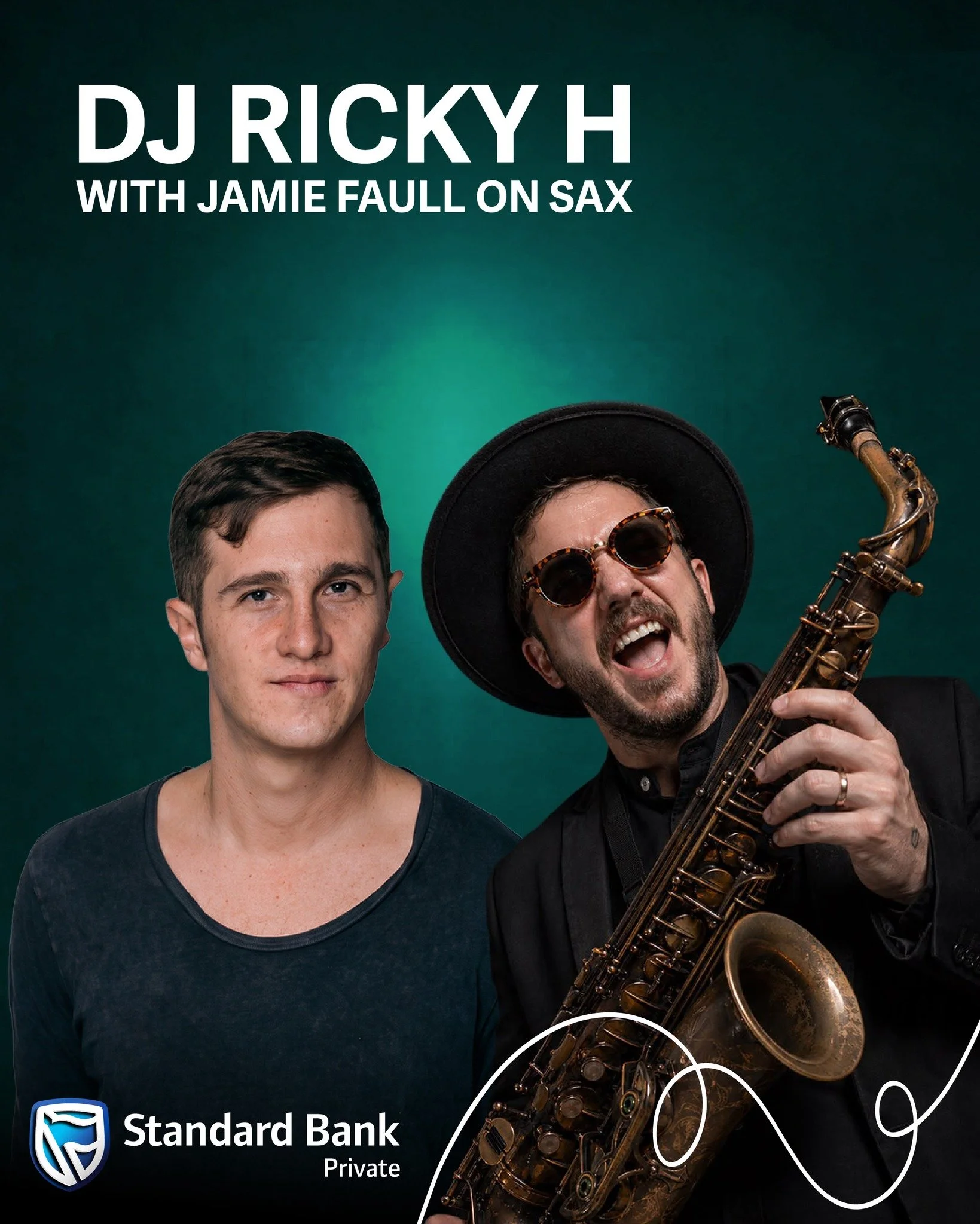 NEXT ARTIST DROP:  DJ Ricky H with Jamie Faull on Sax 🎷
Now this is a combo!

DJ Ricky H on the decks, Jamie Faull on sax, and one seriously blissful sound filling the space.

Think feel-good beats, live sax cutting through the air, people dancing, 