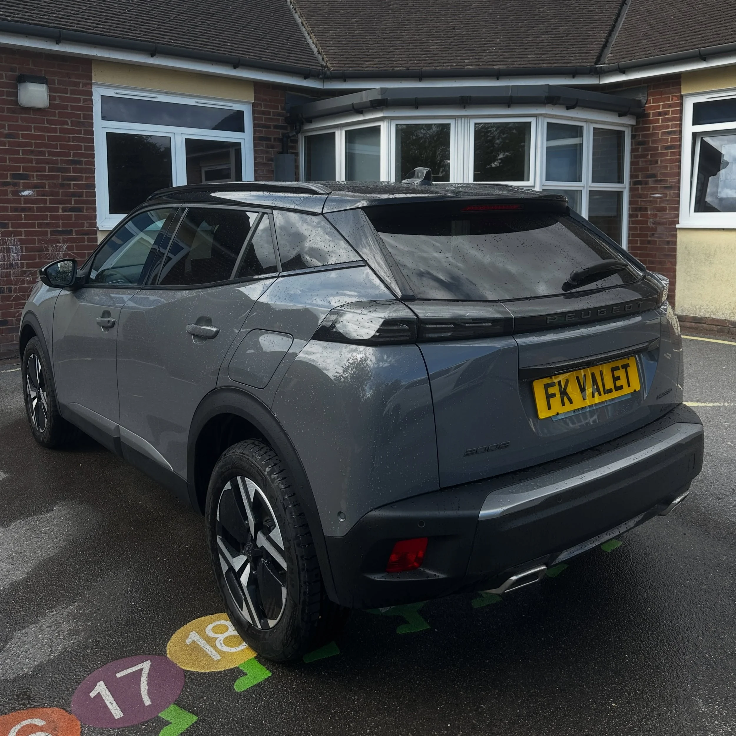 Peugeot 2008 | Maintenance Valet 

Fresh, Clean &amp; Ready to Go!

✔️ Exterior Wash
✔️ Wheels &amp; Tyres Cleaned
✔️ Interior Vacuum &amp; Wipe-Down
✔️ Glass Cleaned
✔️ Spray-On Protection 

📲 Book Online: www.fkvaleting.com

#fkvaleting #peugeot20