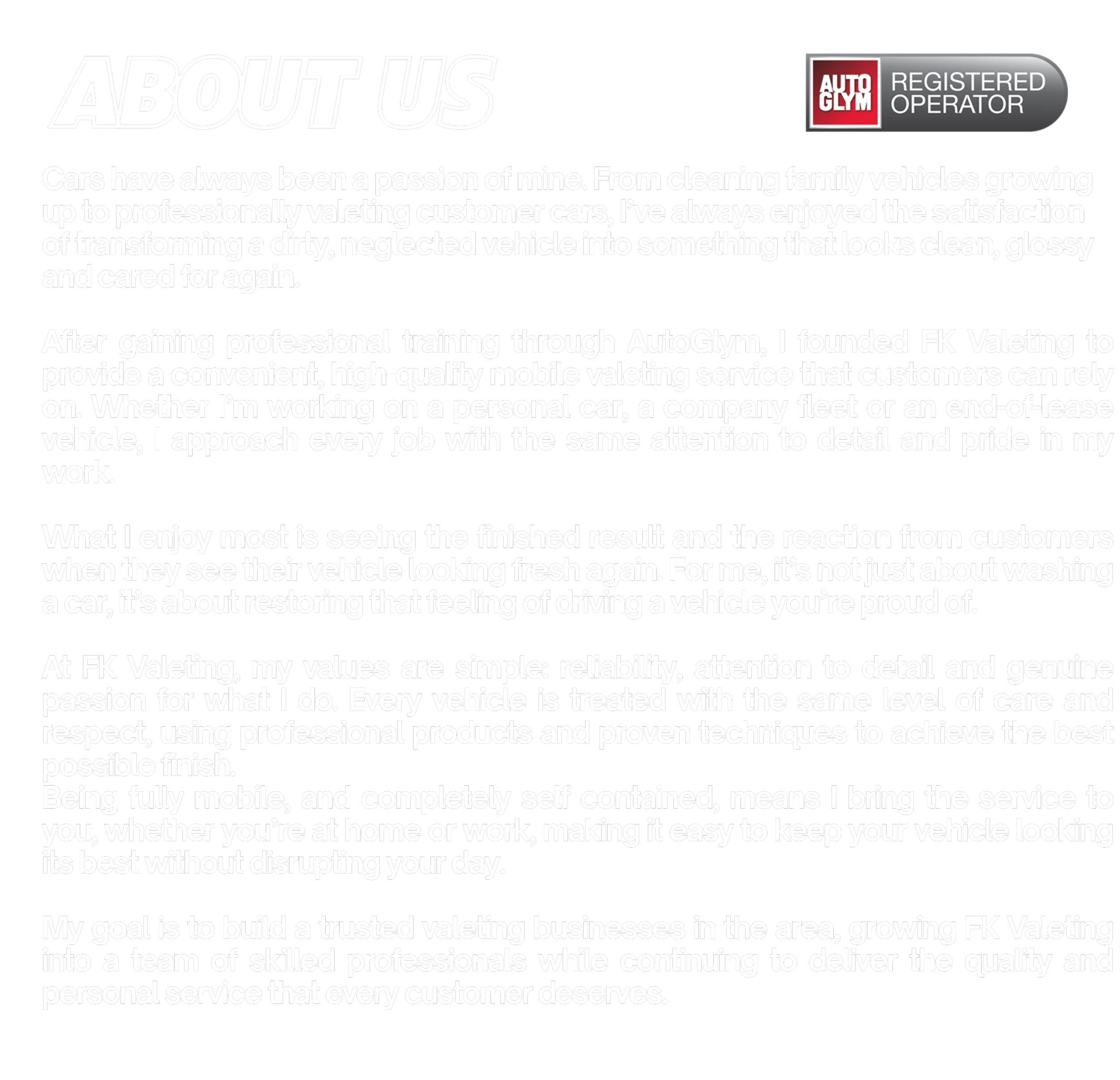 About Me Section