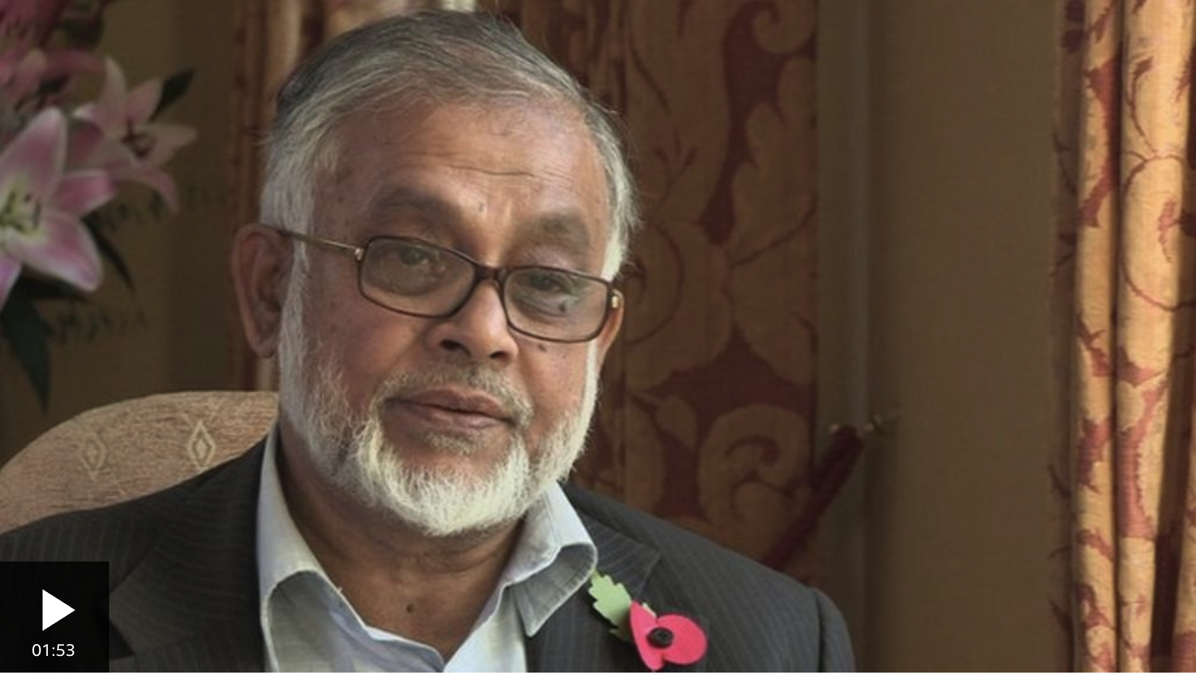 Chowdhury Mueen Uddin on BBC News