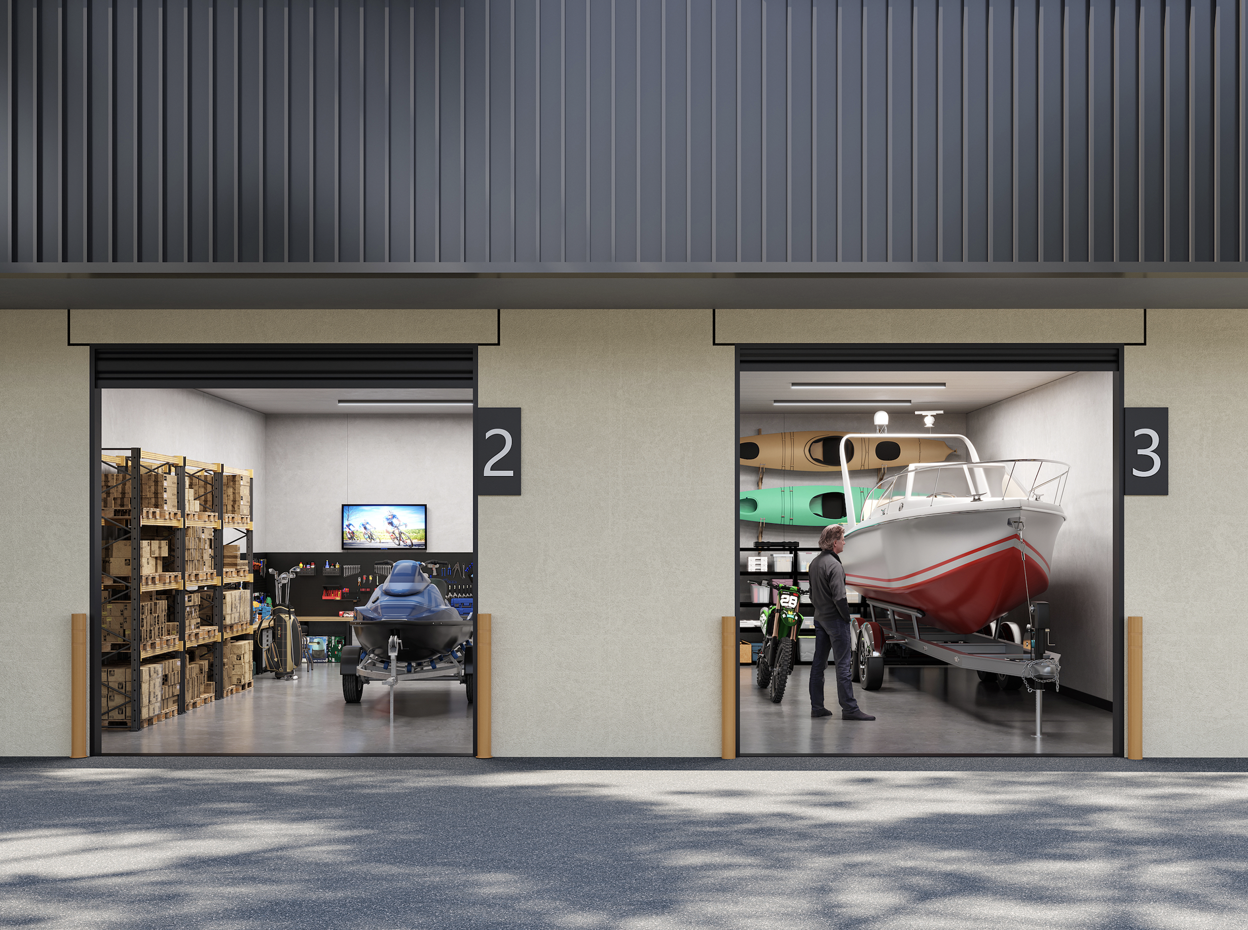 Premium Storage Unit (44m2 to 65m2)