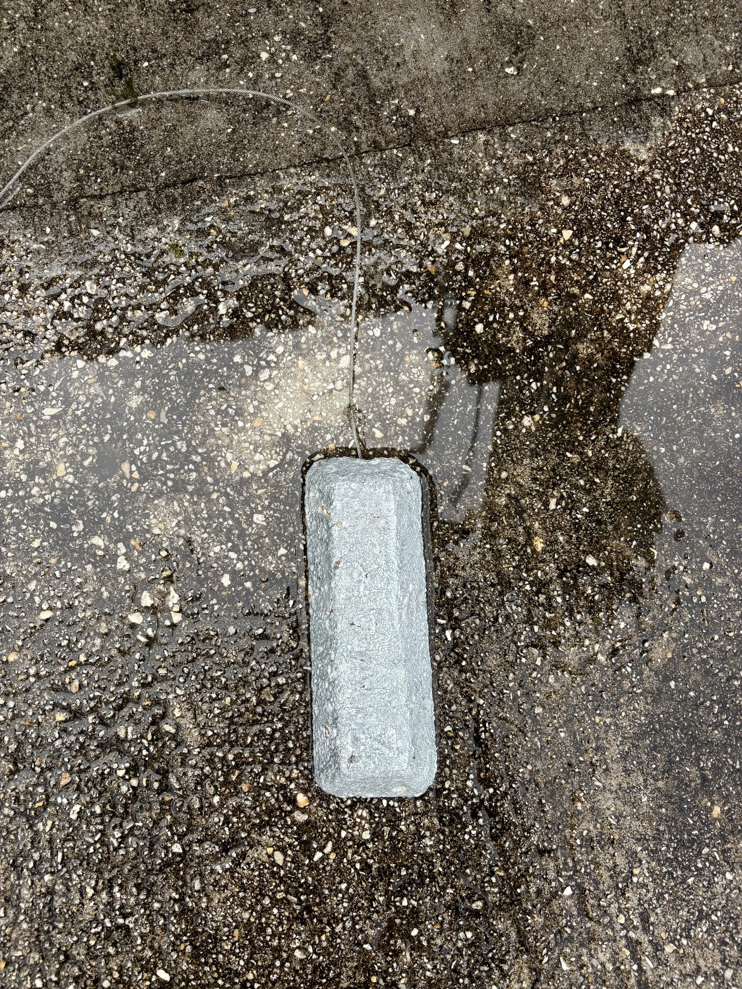 Zinc anodes after cleaning!
