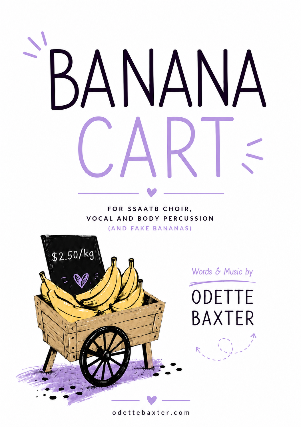 Banana Cart SSAATB choir
