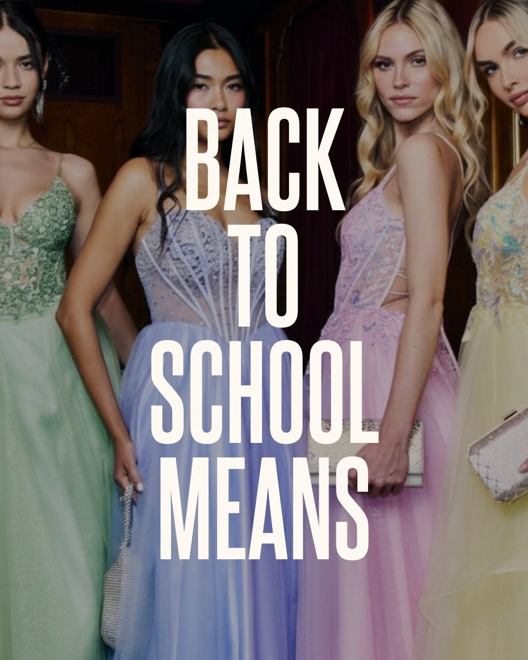 Back to school means just over a week until you&rsquo;re reunited with your besties! 

And you know what that means... it&rsquo;s officially time to start planning the ultimate Prom look - exciting!

Our VIP appointment diary opens in just 14 days, a