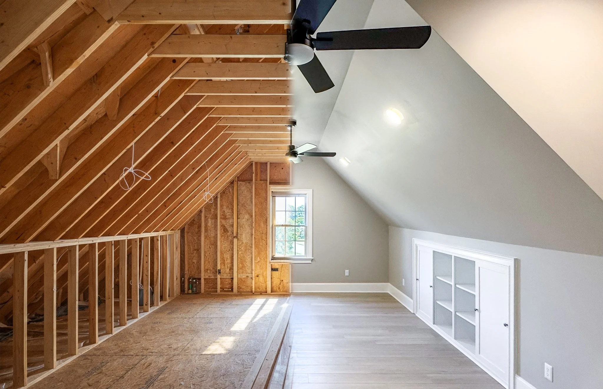 3rd Floor Attic Build-Out in Garner, NC