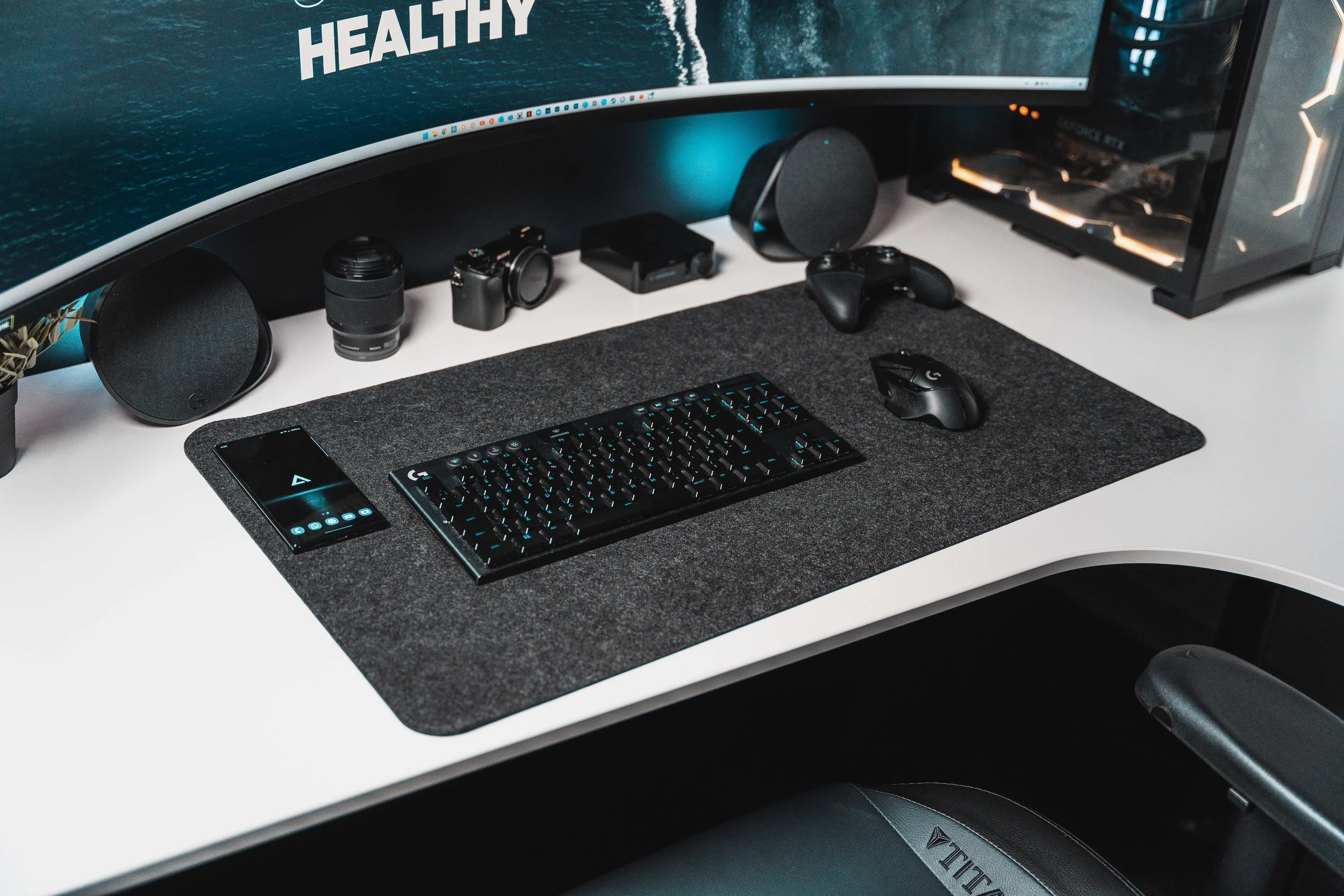 Computer Desk Setup