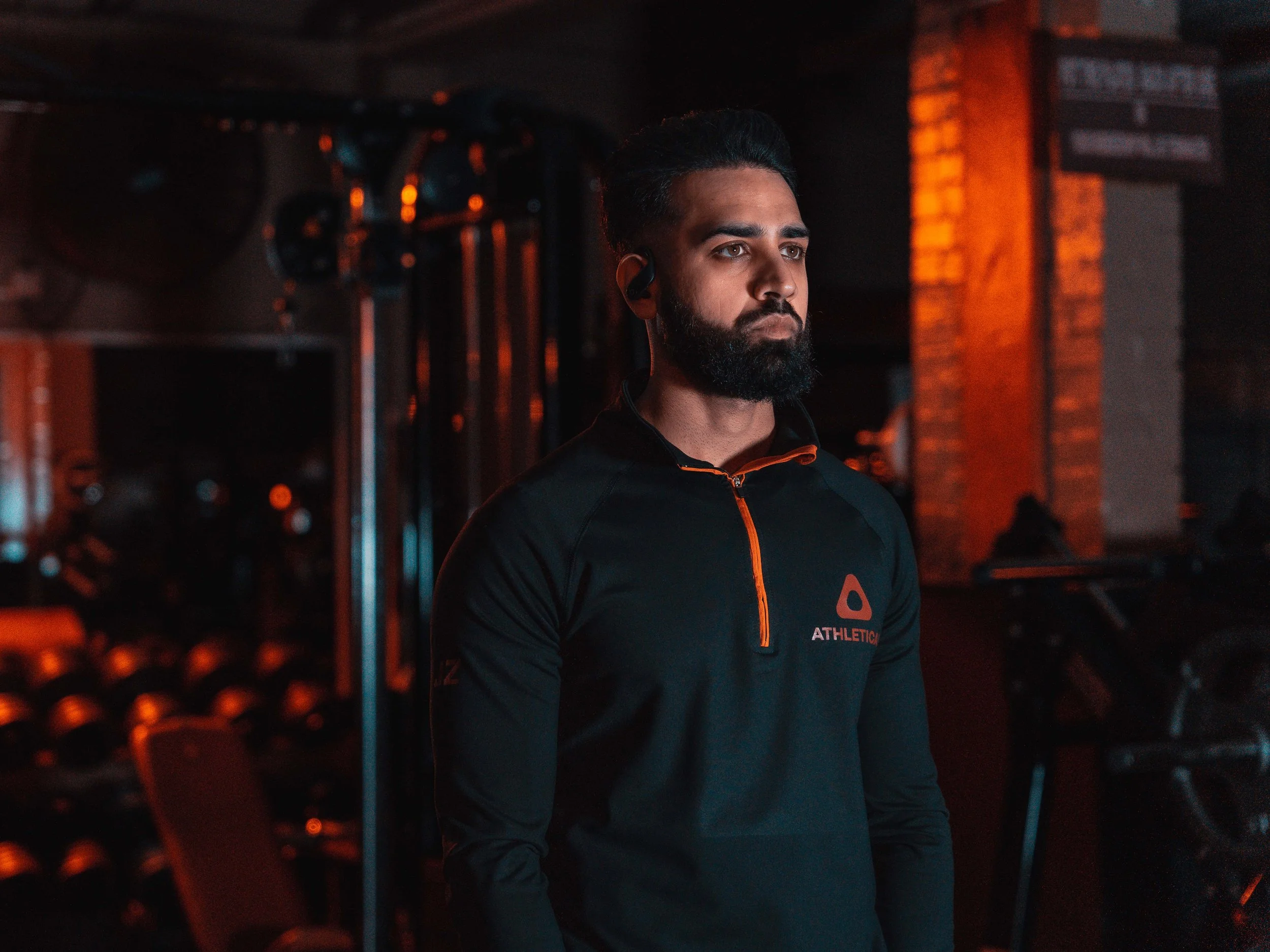 Athletical Pro founder training at Activ8 Gym