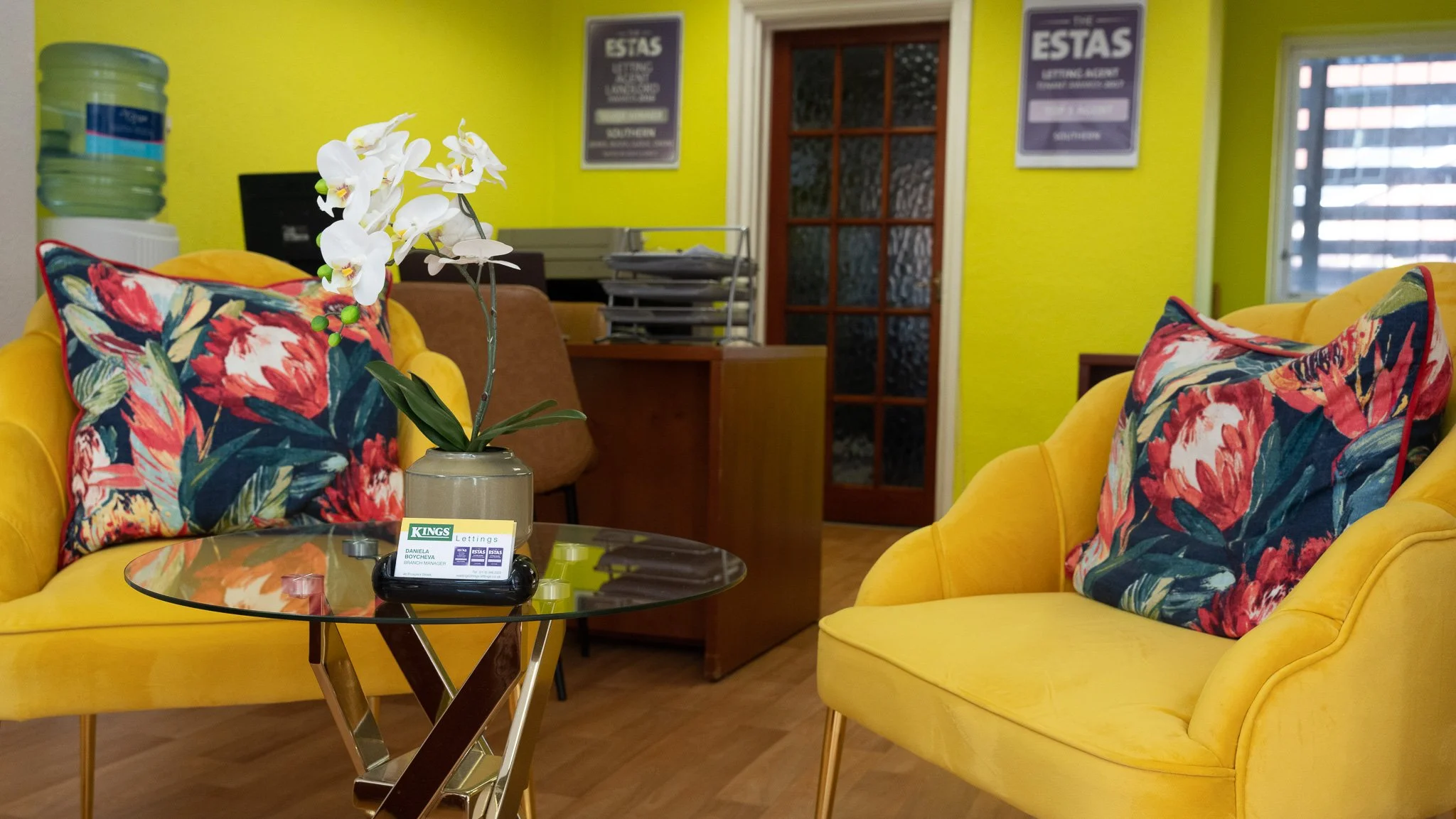 Kings Lettings customer waiting area