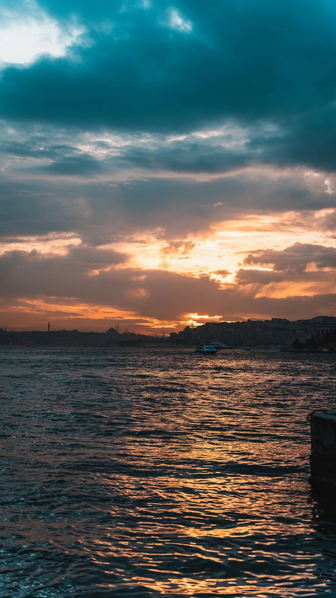 Sunset in Istanbul, Turkey