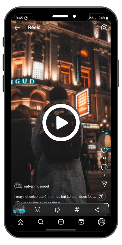 Snapping Photos in London during the Christmas Period