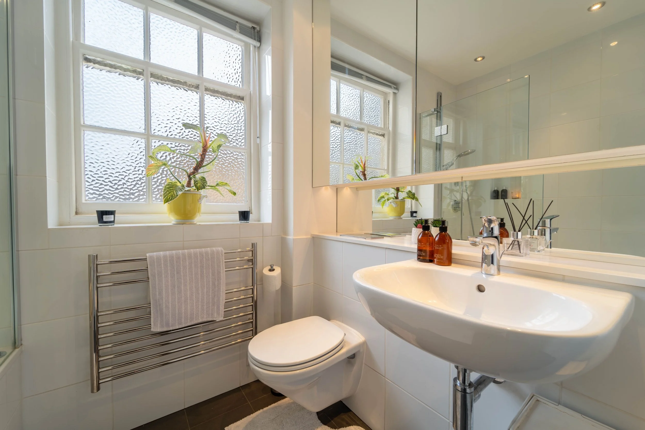 Well-lit Bathroom