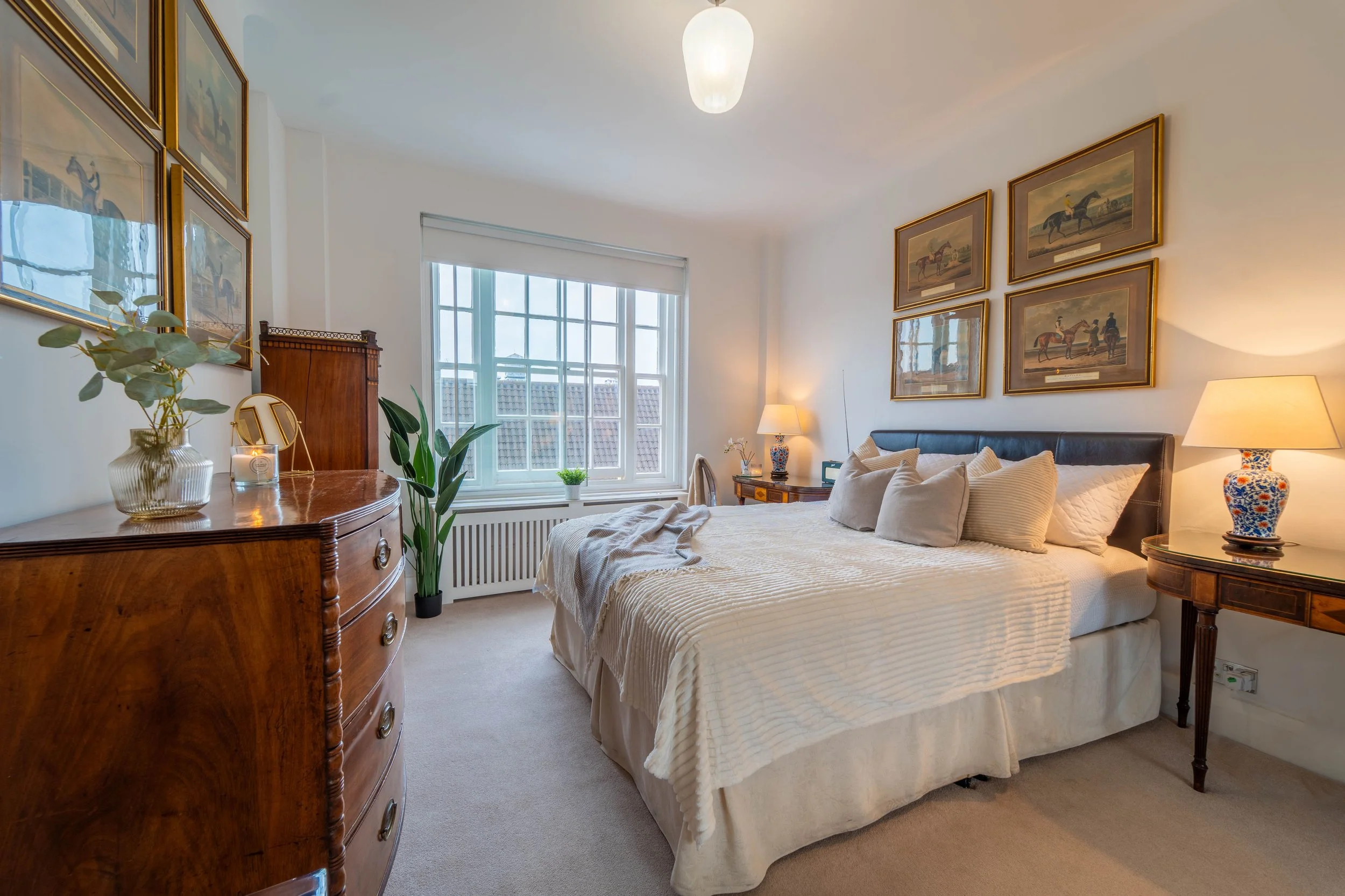 Warm bedroom
