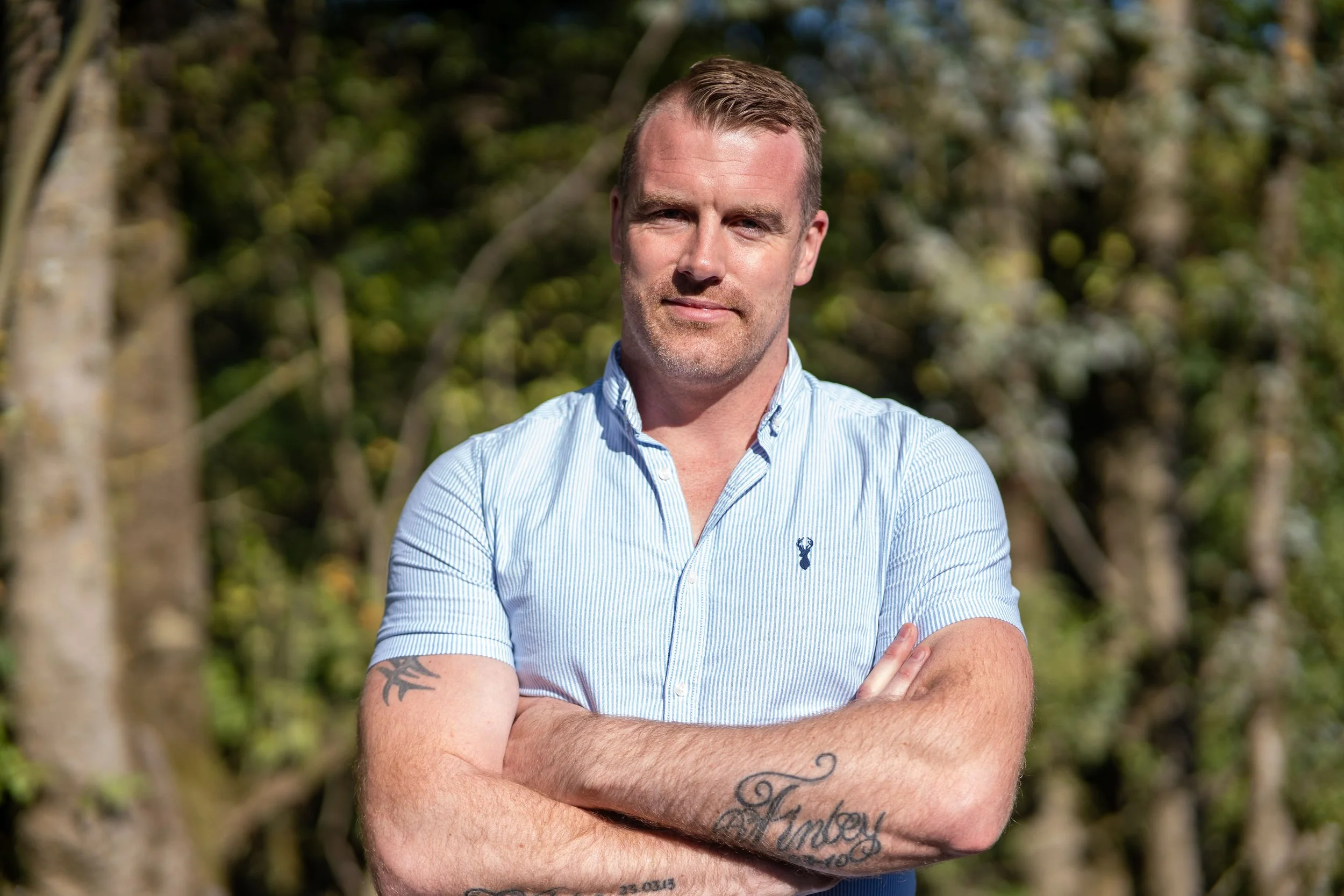 Headshot Photography at Redfields Lanscaping