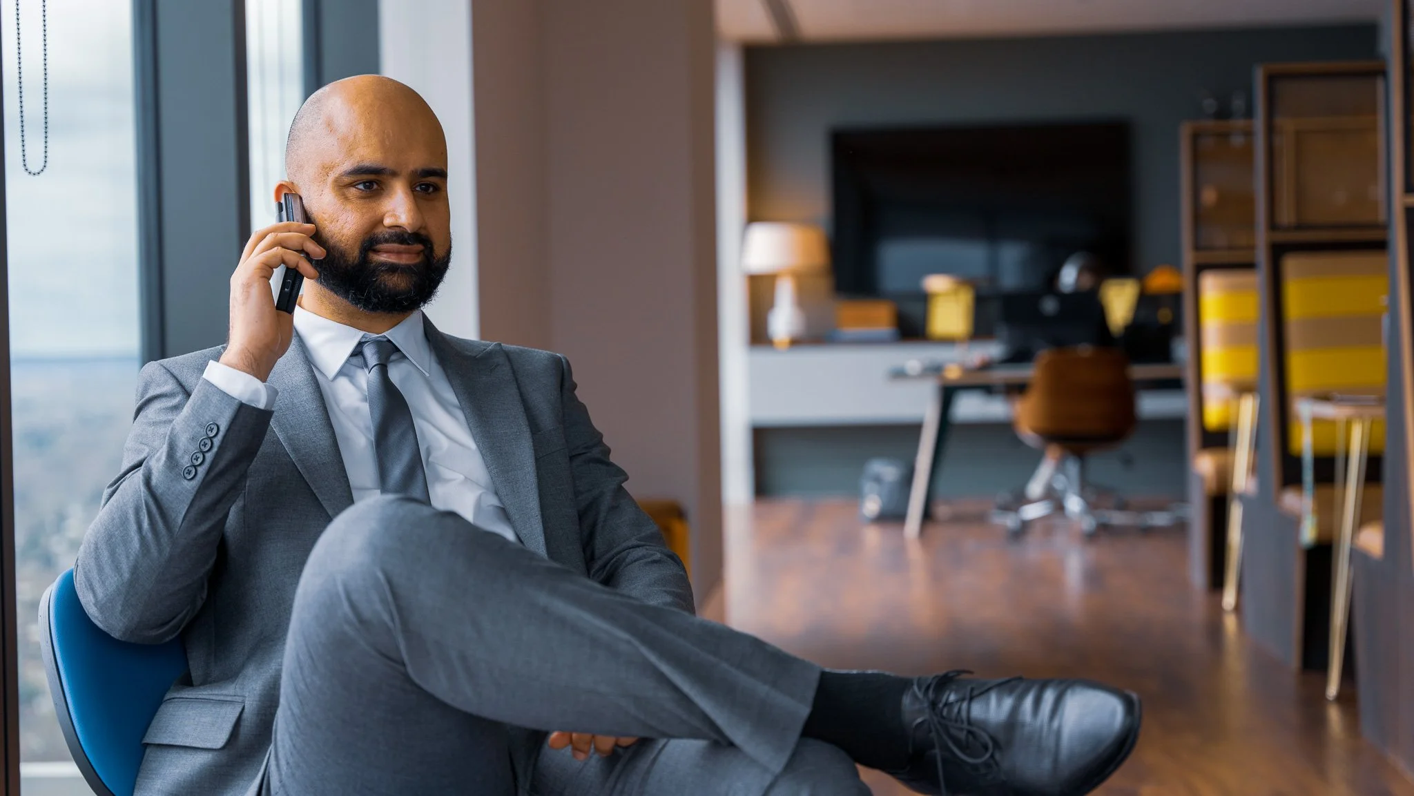Corporate Headshot for Waleed Hassan, WH Solicitors (Woking)