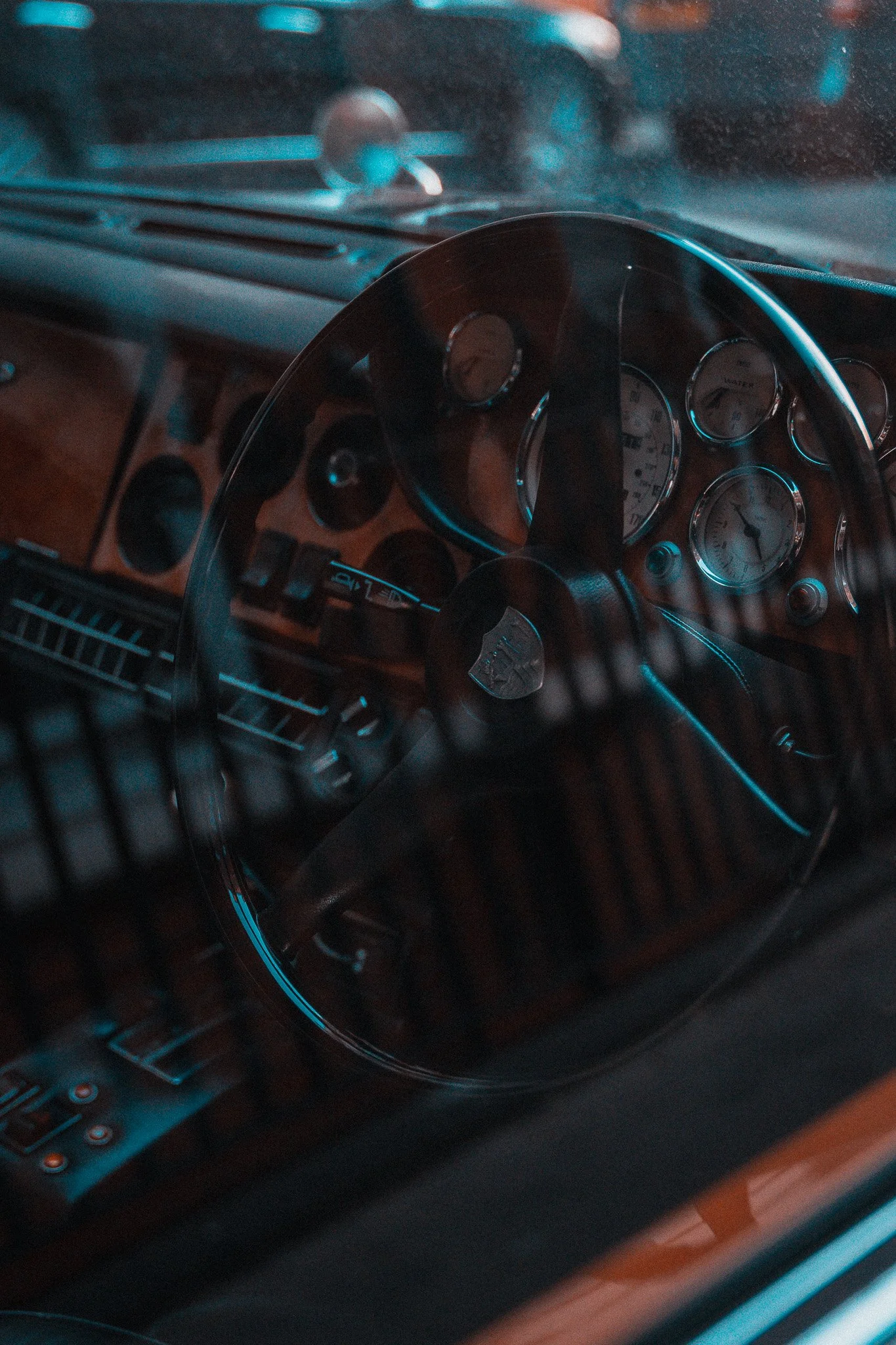 Steering Wheel Shot