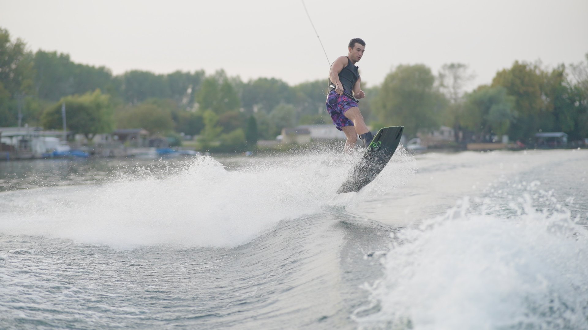 Wakeboarding on The Island