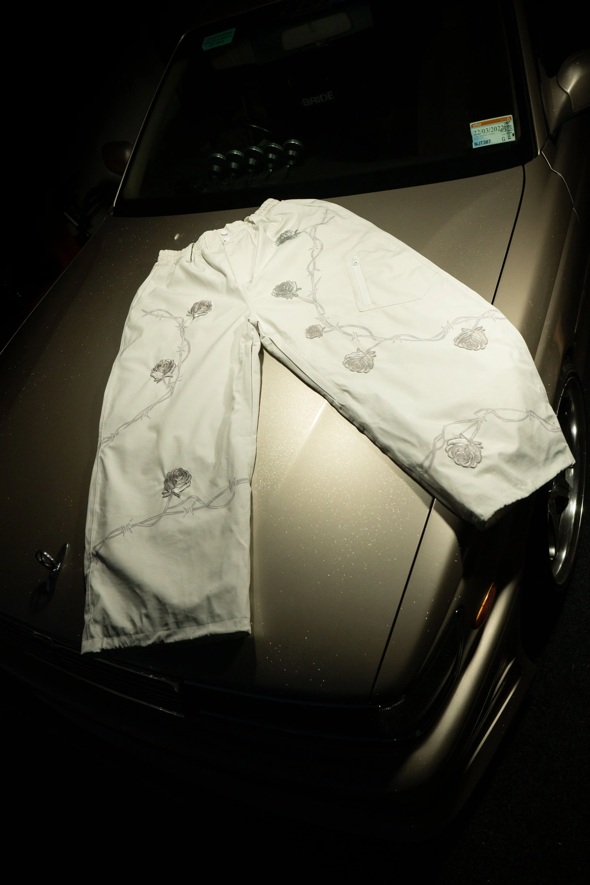 Krome Rose Pants | White