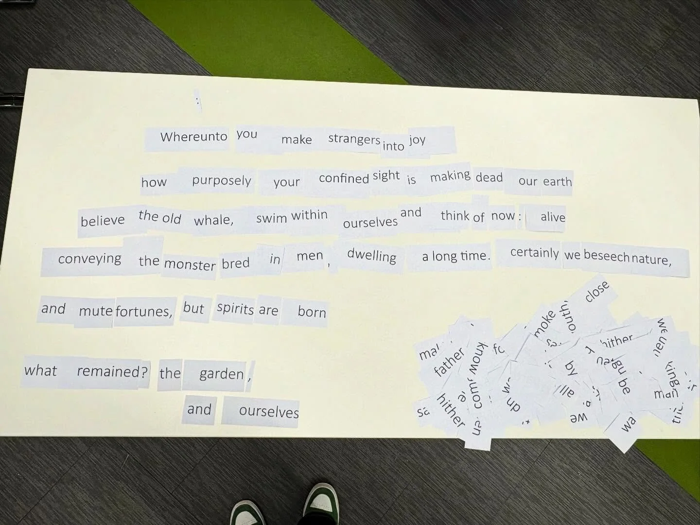 Creative storytelling with the wonderful @rousseau_hr, inspired by @britishlibrary Fairytales exhibition. Making whimsy and meaning with words, maps and images, a delightful way to spend a couple of ours with a group of local adult learners.

The tex