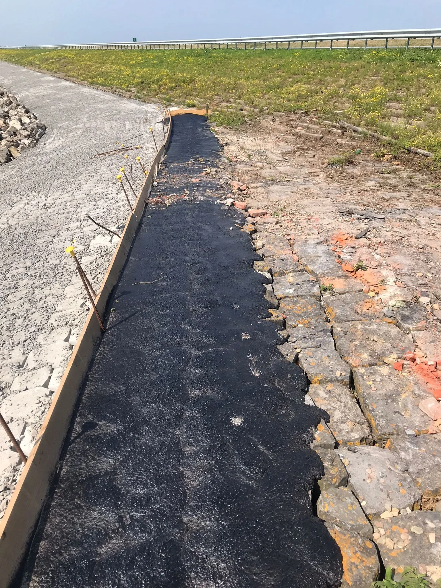 Project: Afgieten overgang