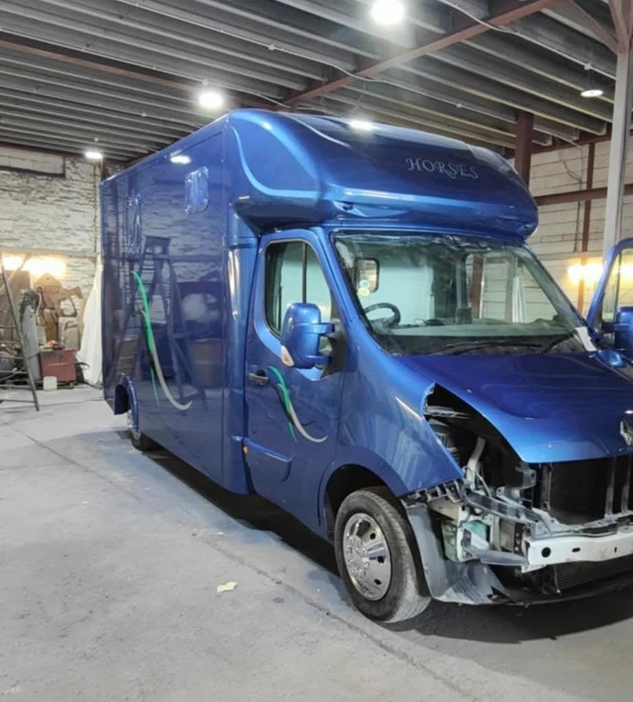Horsebox - after the respray 
