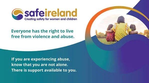 Safe Ireland logo.